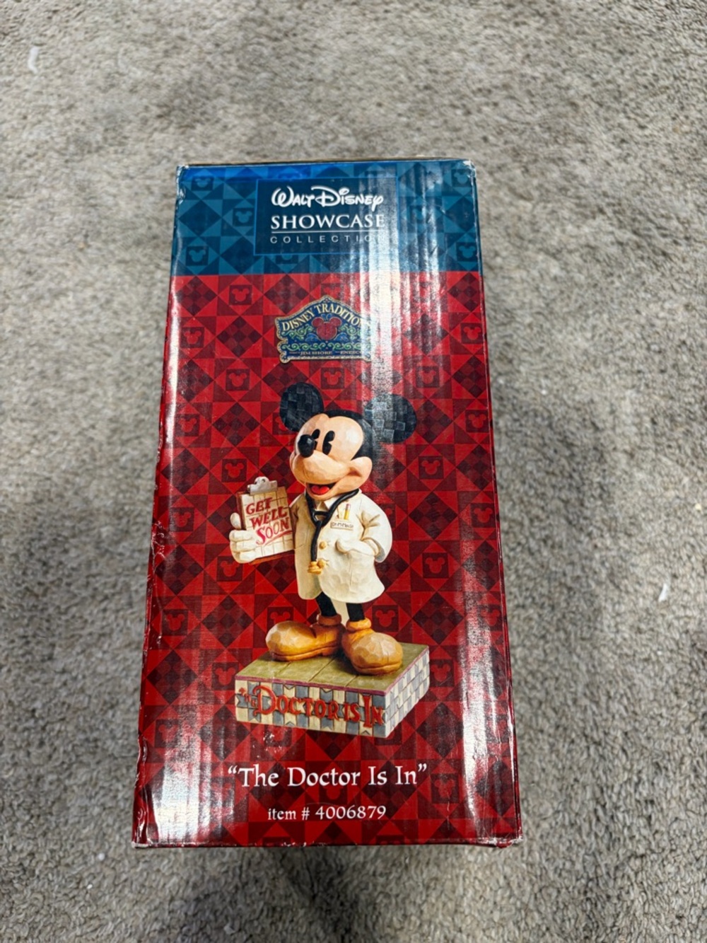 Jim Shore Doctor Mickey Showcase Figurine